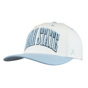 Utah State Embroidered Snapback Cap